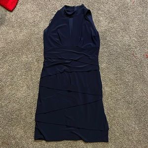 White House, Black market dark blue dress